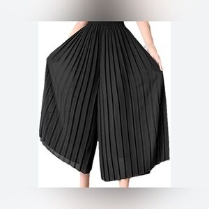 Rachel Zoe Women's Black Wide Leg Pull On Pants Size small